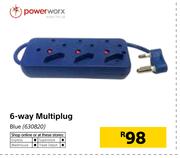 Powerworx 6 Way Multiplug