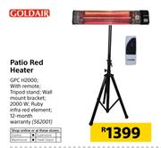 Goldair Patio Red Heater