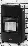 Alva 3 Panel Gas Heater