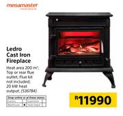 Megamaster Ledro Cast Iron Fireplace