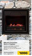 Megamaster 850 mm Convection Built In Fireplace