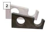 34mm Double Bracket 2 Pack