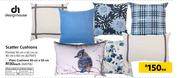 Design House Plain Cushions-50cm x 50cm Each
