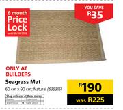 Seagrass Mat Natural-60cm x 90cm