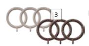 34mm Rings 10 Pack