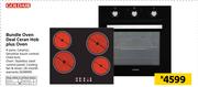 Goldair Bundle Oven Deal Ceran Hob Plus Oven