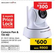 Security Mate camera Pan & Tilt HD