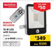 Eurolux 10W LED With Sensor