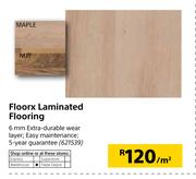 Floorx Laminated Flooring-6mm Per Sqm