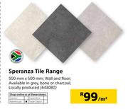 Speranza Tile Range-500mm x 500mm Per Sqm
