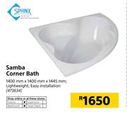 Sphinx Samba Corner Bath-1400mm x 1400mm x 1445mm