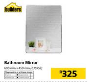 Bathroom Mirror-600mm x 450mm