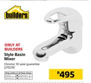Style Basin Mixer