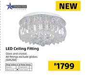 Bright Star LED Ceiling Fitting
