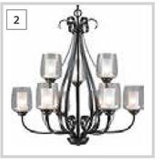 Radiant 9 Lights Chandelier