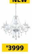Eglo Basilano Chandelier 8 Light