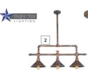 Bright Star 3 Light Pendant