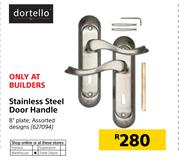 Dortello Stainless Steel Door Handle