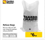 Garden Master Refuse Bags-66cm x 105cm Each