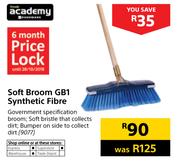 Academy Soft Broom GB1 Synthetic Fibre