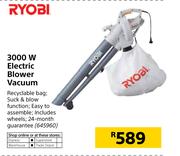 Ryobi 3000W Electric Blower Vacuum