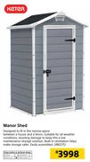 Keter Manor Shed
