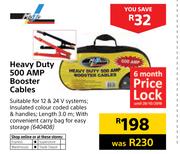 Moto Quip Heavy Duty 500 AMP Booster Cables