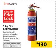 Intasafety 1Kg Fire Extinguisher