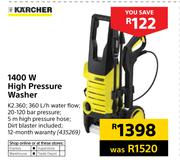 Karcher 1400W High Pressure Washer K2.360