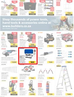 Builders Eastern Cape : The Best Deals On The Widest Range (22 May - 17 June 2018), page 14