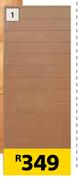 Doortec Horizontal Grooved Door-2032 mm x 813 mm