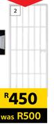 Xpanda Diy Econo Shoot Bolt Security Gate-2000 mm x 770 mm