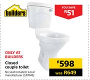 Builders Closed Couple Toilet