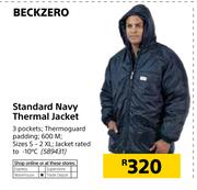 Beckzero Standard navy Thermal Jacket