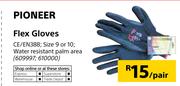 Pioneer Flex Gloves CE/EN388-Per Pair