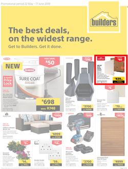 Builders KZN : The Best Deals On The Widest Range (22 May - 17 June 2018), page 1