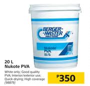 Berger Master 20Ltr Nukote PVA