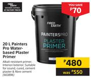 Fired Earth Painters Pro Water Based Plaster Primer-20L
