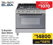 Elba 5 Burner Gas Stove 