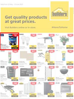Builders Botswana : Get Quality Products At Great Prices (23 May - 12 June 2023), page 1