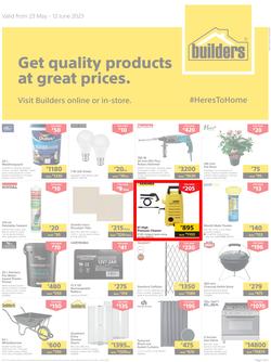 Builders Botswana : Get Quality Products At Great Prices (23 May - 12 June 2023), page 1