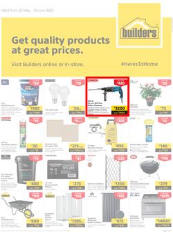 Builders Botswana : Get Quality Products At Great Prices (23 May - 12 June 2023), page 1