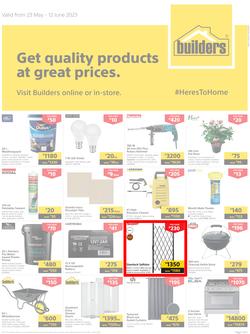 Builders Botswana : Get Quality Products At Great Prices (23 May - 12 June 2023), page 1