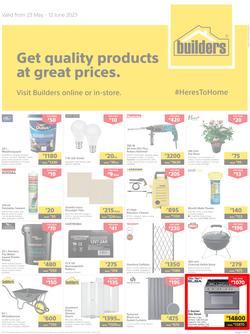Builders Botswana : Get Quality Products At Great Prices (23 May - 12 June 2023), page 1