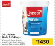 Plascon Polvin Walls and Ceilings-20L 