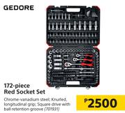 Gedore 172 Piece Red Socket Set