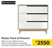 Home & Kitchen Rodus Chest Of Drawers 900mm (h) x 900mm (w) x 450mm (d)