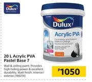 Dulux Acrylic PVA Pastel Base7-20L