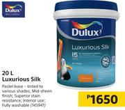 Dulux Luxurious Silk- 20L
