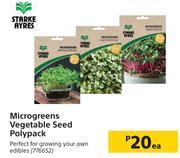 Starke Ayres Microgreens Vegetable Seed Polypack-Each